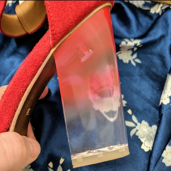 JEFFERY CAMPBELL SOIREE OMBRÉ SUEDE HEELS - Picture 4 of 9